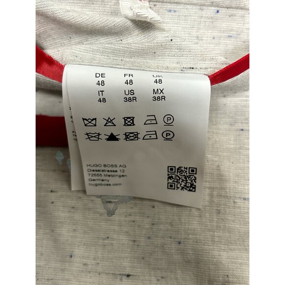 Hugo Boss Mens Light Gray Speckled Blazer Size 40 - Picture 7 of 14